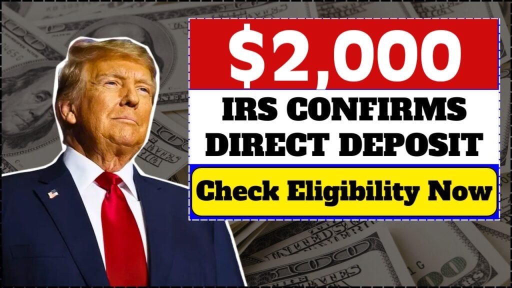 IRS 2000 Direct Deposit 2025 USA