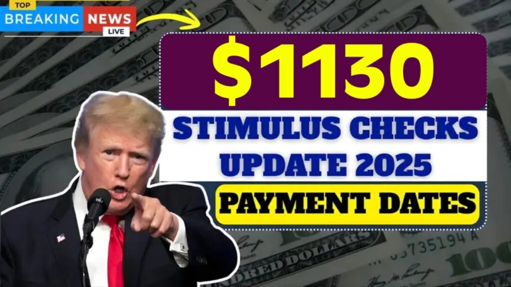 $1,130 Federal Payment 2025